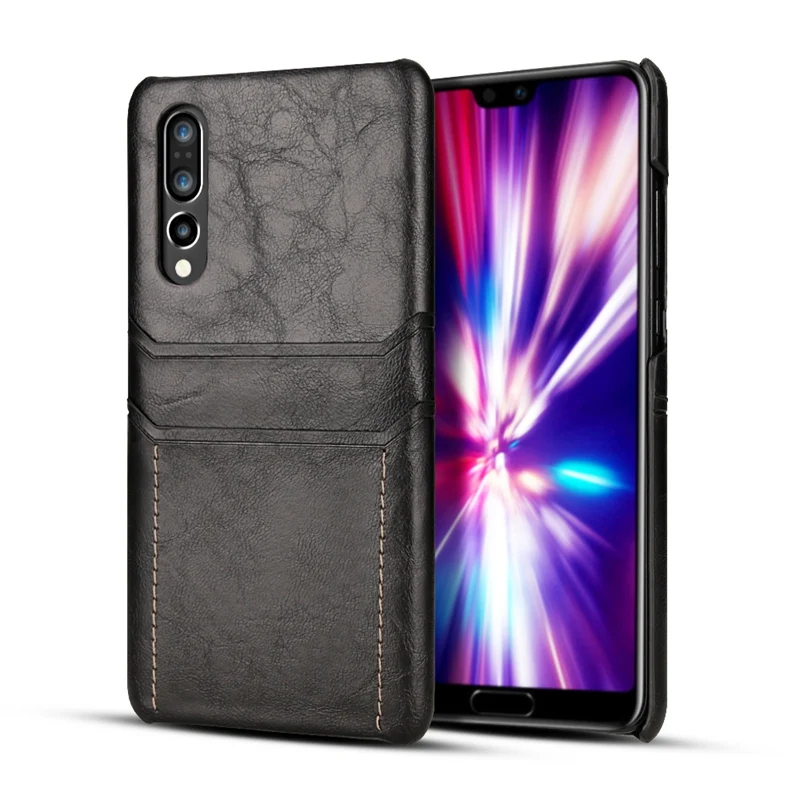 Ударопрочный Ультратонкий чехол для huawei P30 случае Роскошные кожаные Капа Pro Lite