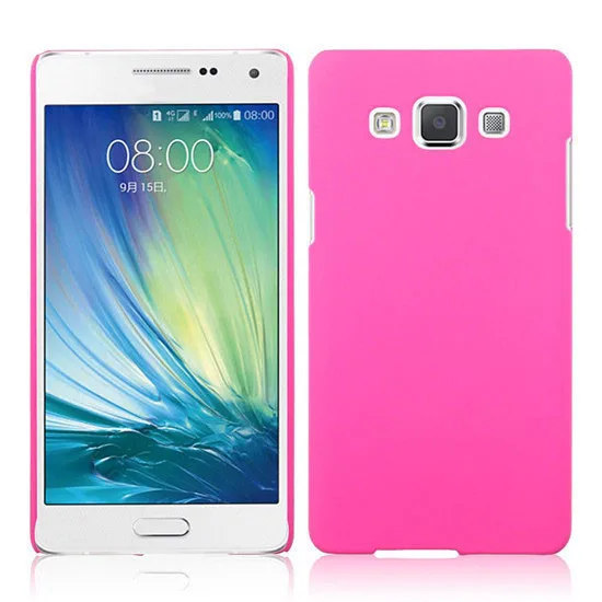 Гибридный жесткий чехол для Samsung Galaxy A3 A5 A7 A8 A9 2016 2017 версия Чехол из матовой кожи