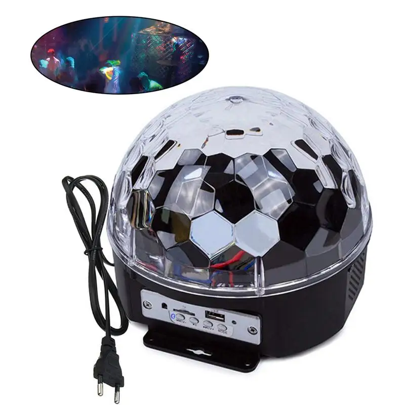 Дискотечный шар Strobe Light Вечерние огни Портативный 9 Цвета звуковая активация