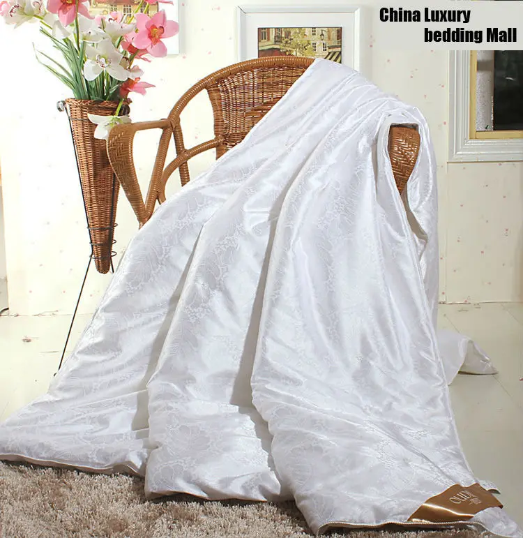 100% ручная работа тутового/натурального шелка одеяло/пледы/одеяло постельные