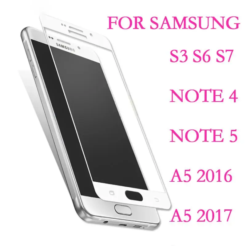 Стекло для samsung galaxy s3 Защитное стекло s7 s6 note 4 5 a5 2016 2017 закаленное защитное