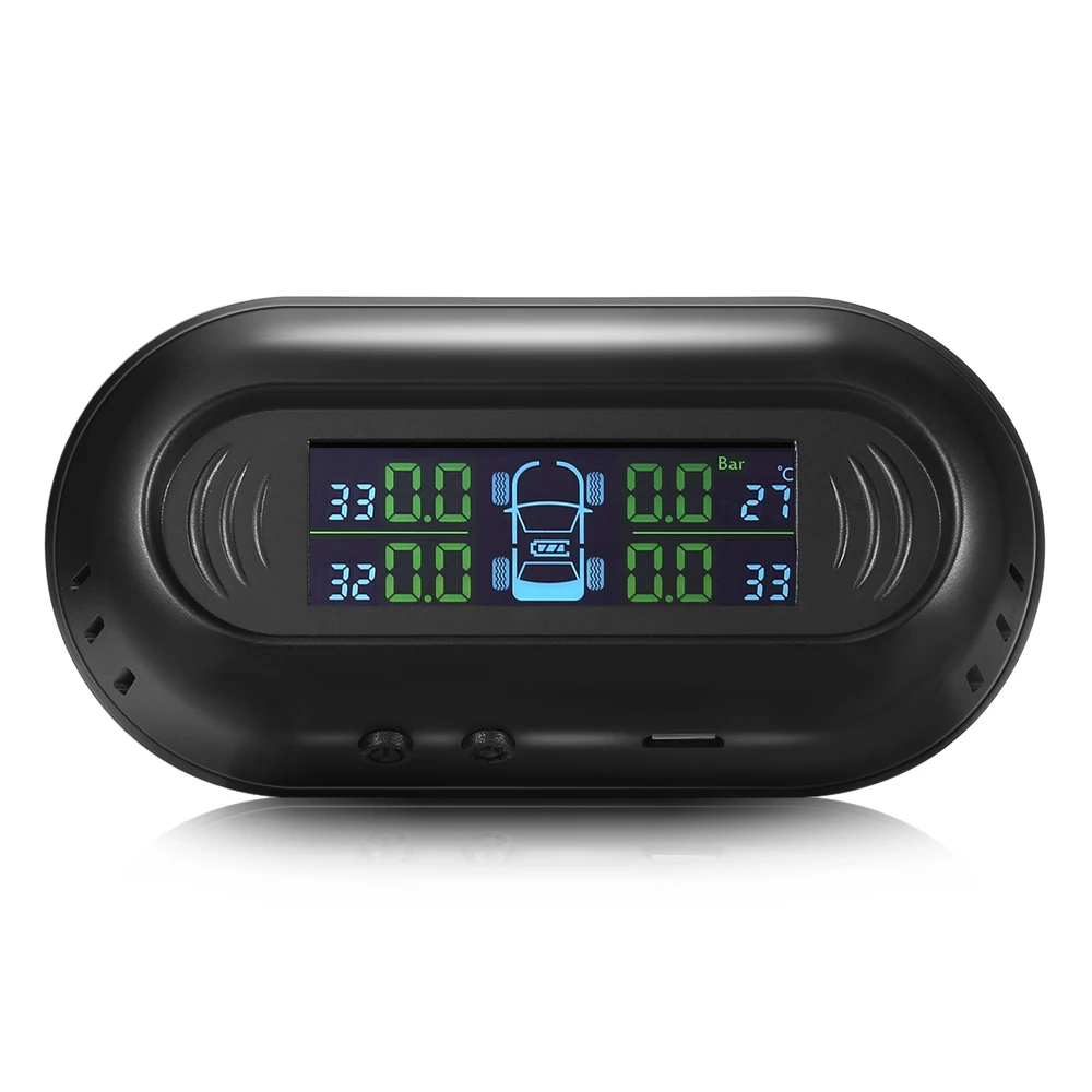 Zeepin G50 солнечные TPMS автомобильных шин Давление ЖК дисплей Экран Дисплей Мониторы