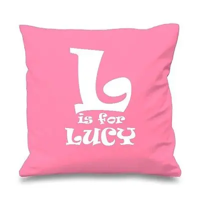 Персонализированные и именем Подушка Чехол ребенок по индивидуальному заказу