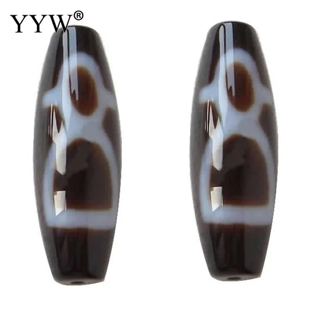 2017 модные ювелирные изделия натуральные тибетские бусины Dzi для изготовления