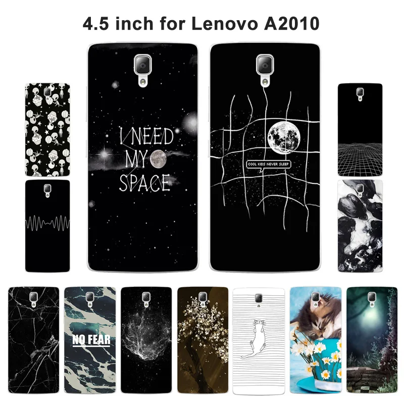 Силиконовый чехол для Lenovo A2010 с аэрокосмическим рисунком мягкая задняя крышка из