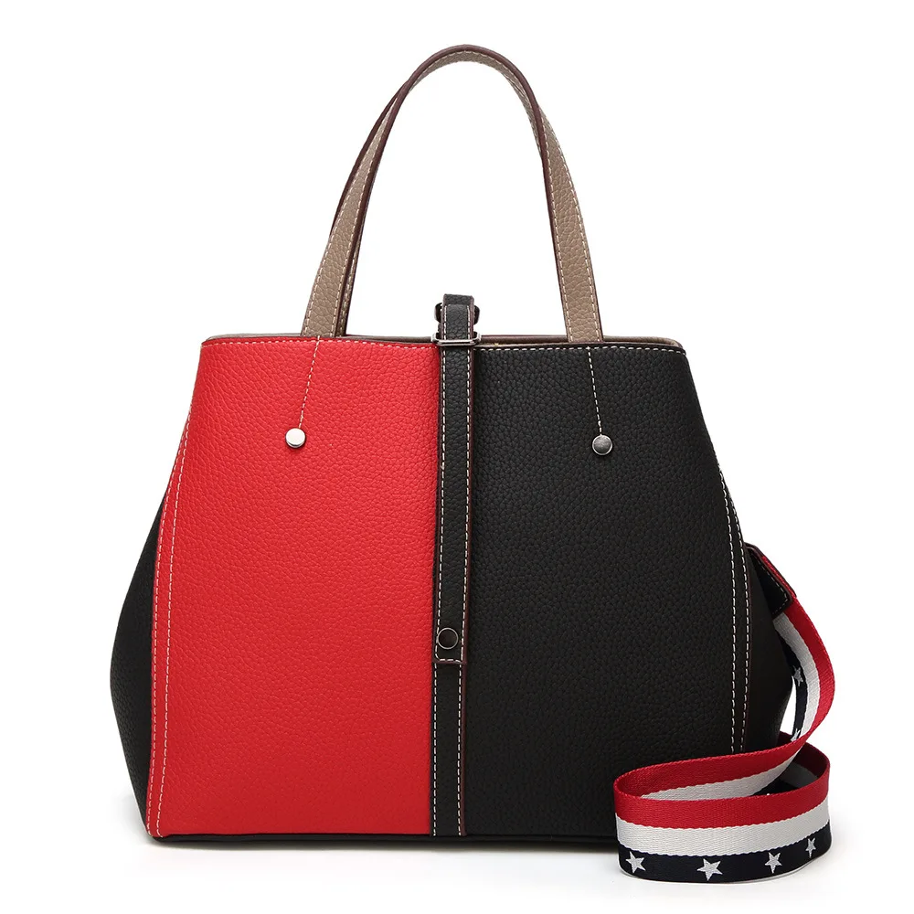 2018 Новых Прибытия Микки Кен Ведро Pu Totes Сумки и Crossbody Полиэстер Два Женская Мода