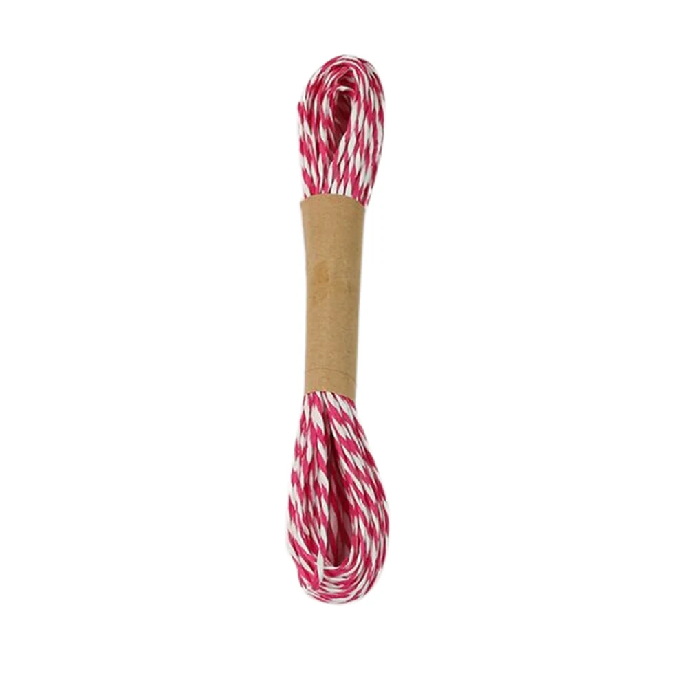 Peach Red 10 м поделки из шпагата веревочный шнур витой Бумага Craft пользу Подарочная упаковка нить вырезок приглашения украшения 11 Цвета - Цвет: Peach Red