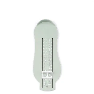 Green Children Foot Measure Gauge Shoes Size Measuring Ruler Tool Available ABS Baby Car Adjustable Range 0-20cm size - Color: Green