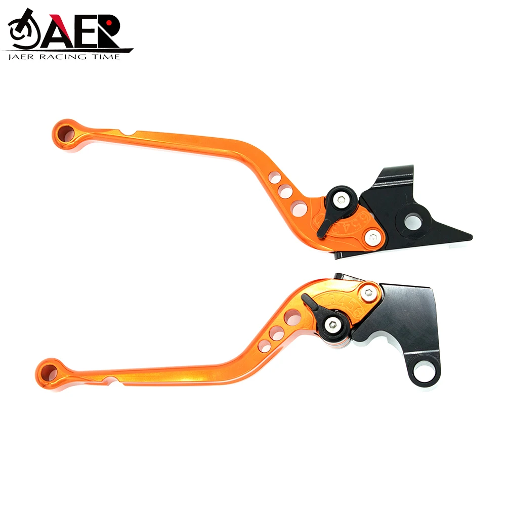 JEAR длинный CNC алюминиевый мотоцикл тормоза рычаг сцепления Набор для KTM 690 Duke SMC SMCR