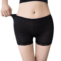 big size summer female women lace tiered short skirt under safety underwear shorts high elastic boyshort safety shorts panty