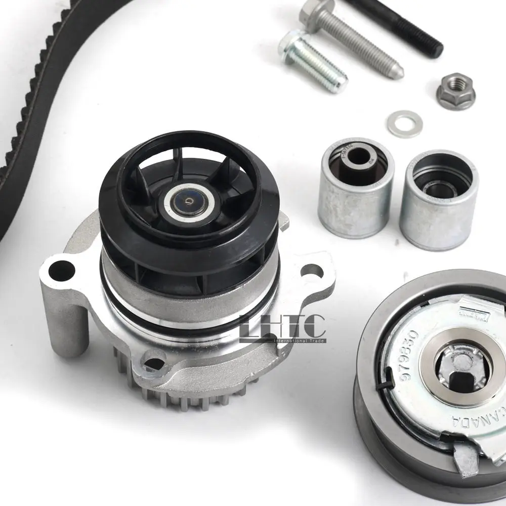 INA Water Pump Timing Belt Tensioner Set Kit For V W Je tta GLI Golf 2.0 R G TI Passat EOS AUDI A3 A4 TT EA113 FSI TSI | Автомобили и