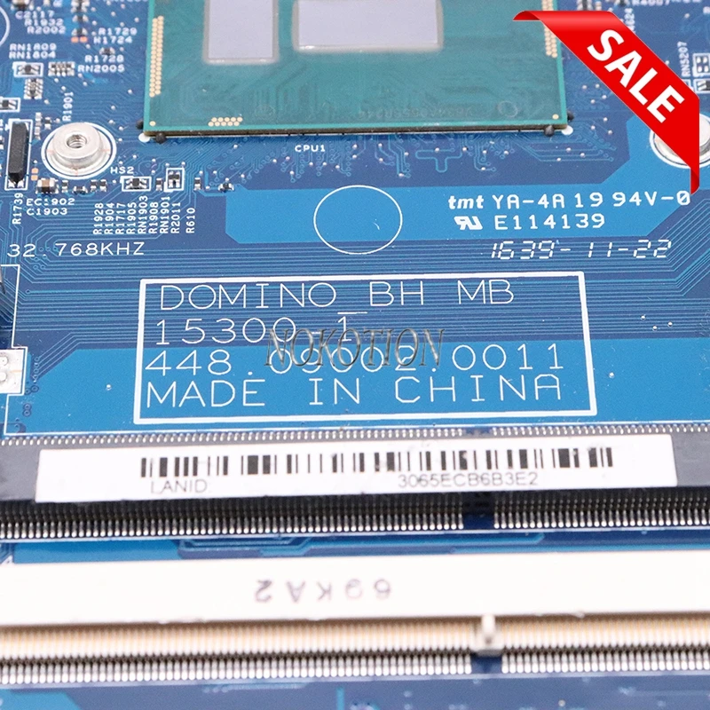 NOKOTION NBGCE11001 NB. GCE11.001 448.09002.001 материнская плата для ноутбука acer Aspire ES1-571 SR27G I3-5005U основная плата полностью протестирована
