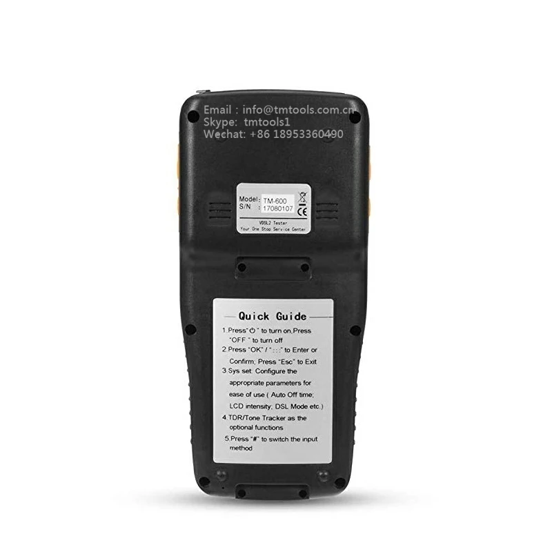 ADSL2 + прибор для тестирования ADSL тестер с тональным трекером и TDR Полная