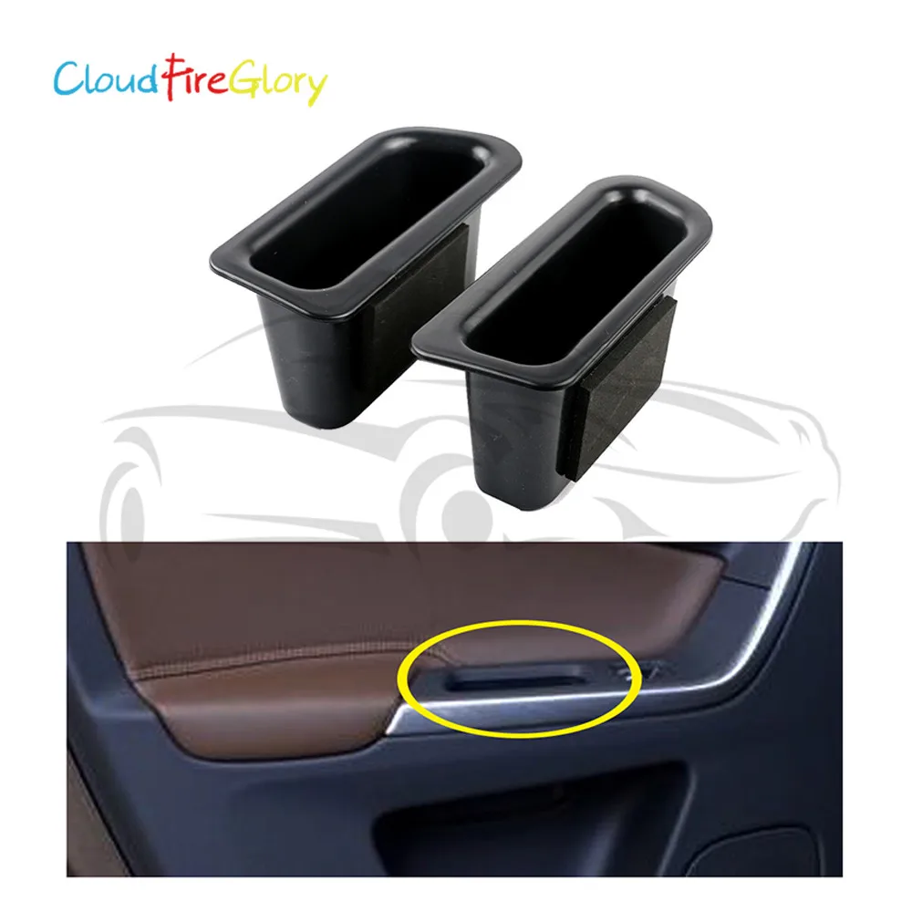 

Задняя дверная ручка подлокотник коробка для хранения Контейнер держатель лоток автомобильный Органайзер аксессуары автостайлинг для XC60 ...