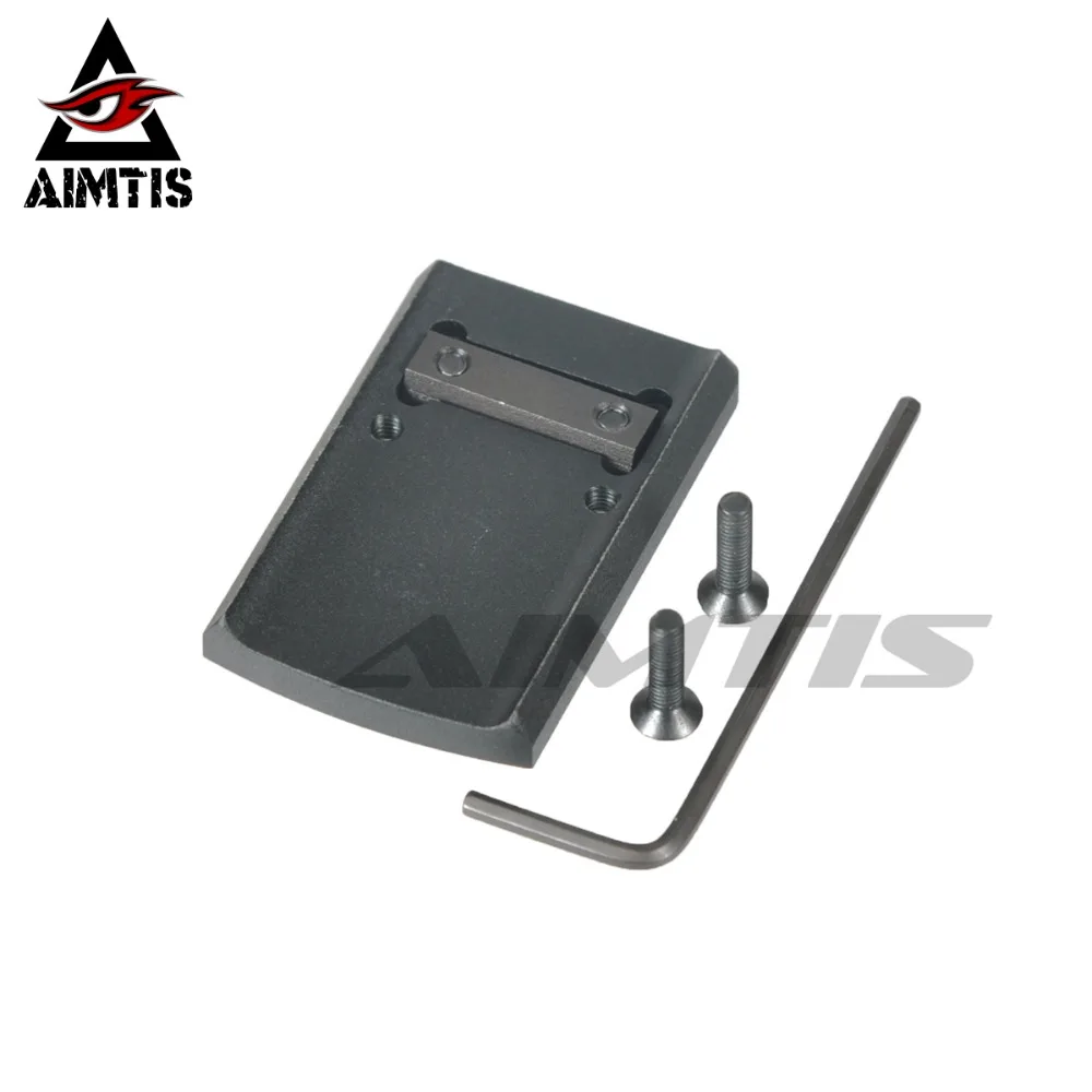 Крепление AIMTIS Optics Glock адаптер для оптического прицела RMR Red Dot подходит 17 19 22 23 34
