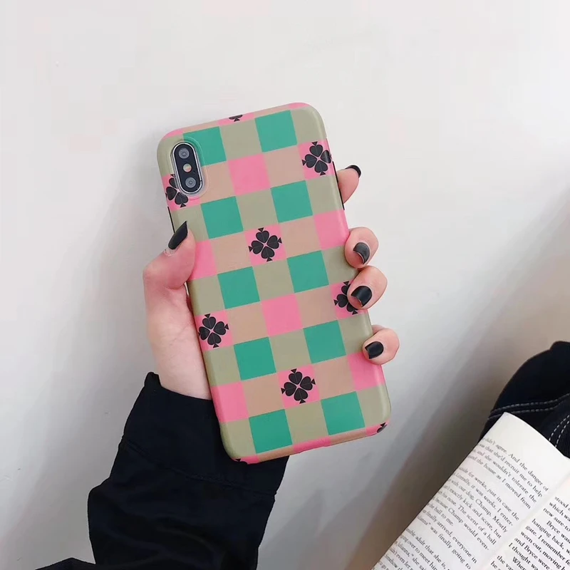 XS Max IMD чехол из мягкого ТПУ XR для телефона милый с рисунком сердца задняя Apple iPhone 5