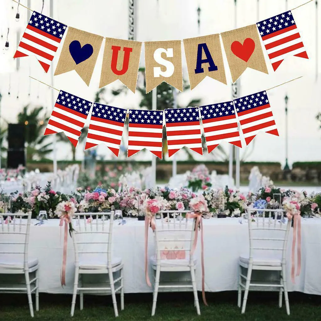 2019 горячие новые продукты США День Независимости баннер для праздника макет