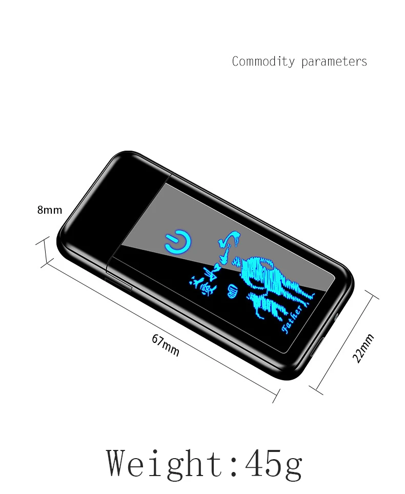 Прикуриватель USB электронный для Somking tungsten Turbo полноэкранный узор