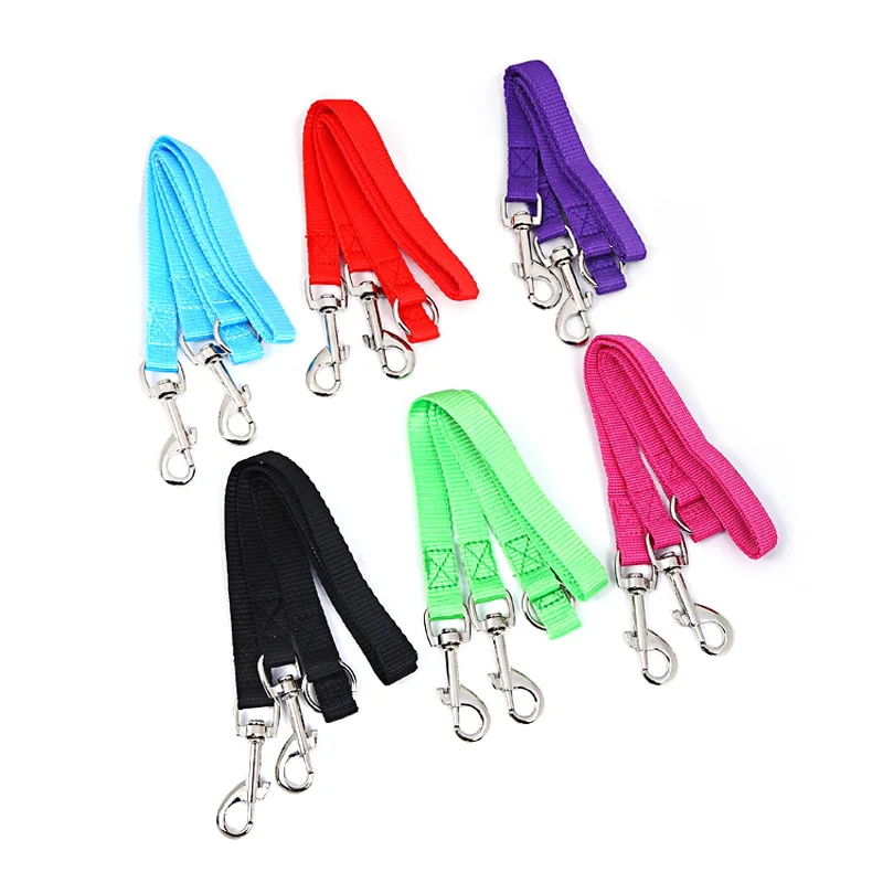 Поводок для животных с двойной головкой дизайнерский триггер крючок кошки щенка