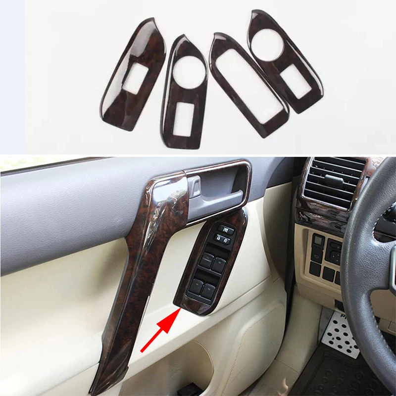 Автомобильные аксессуары для Toyota Prado FJ150 2010-2016 4 дверных ручки колонки оконные