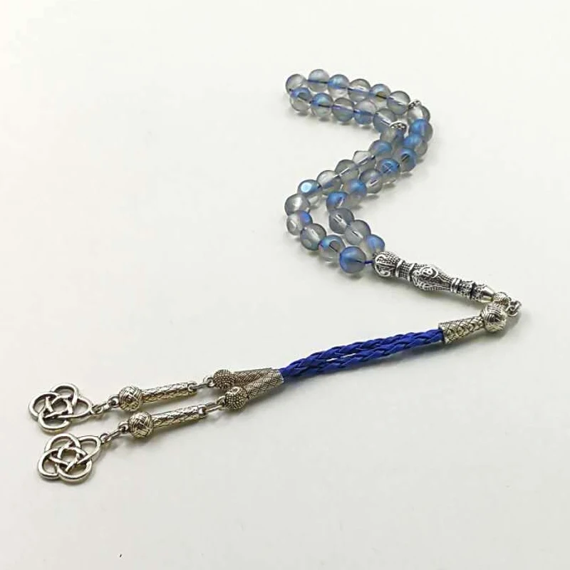 Женский tasbih Австрия Матовый хрусталь 33 66 99 бусы подарок для жены четки женские