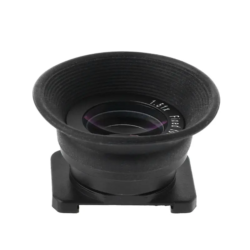 1.51X Fixed Focus Viewfinder Eyepiece Eyecup Magnifier for Canon Nikon Sony DSLR Camera with Covers |