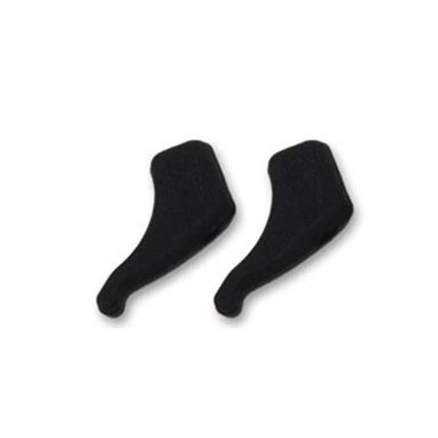 Black 1 пара очков, держатель для ушей, противоскользящий, для детей, фиксирующий наконечник, силиконовые ручки, крючки для очков, держатель для уха, крюк, аксессуары для очков - Цвет: Black