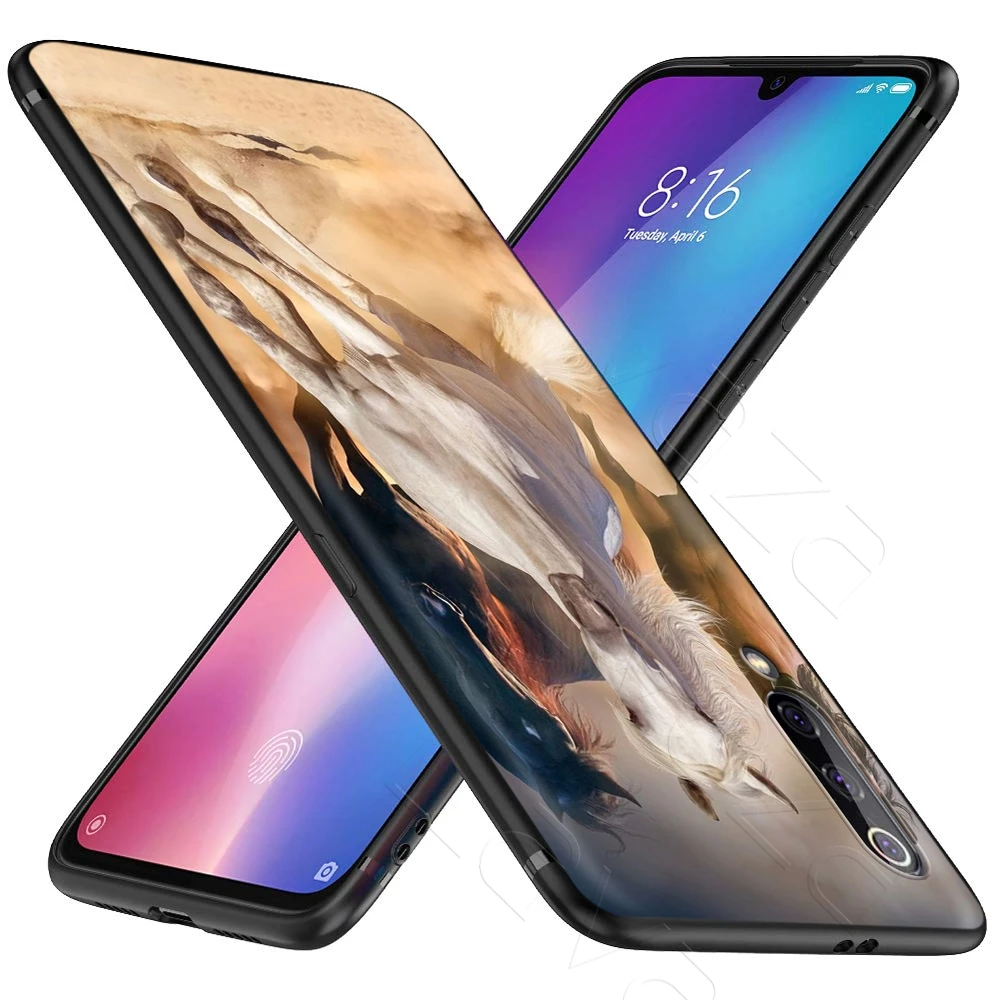 Чехол для бега Lavaza Great Beautiful Horses Xiaomi Redmi Note 4A 4X 5 5A 6 6A 7 S2 Pro Go Prime Plus |