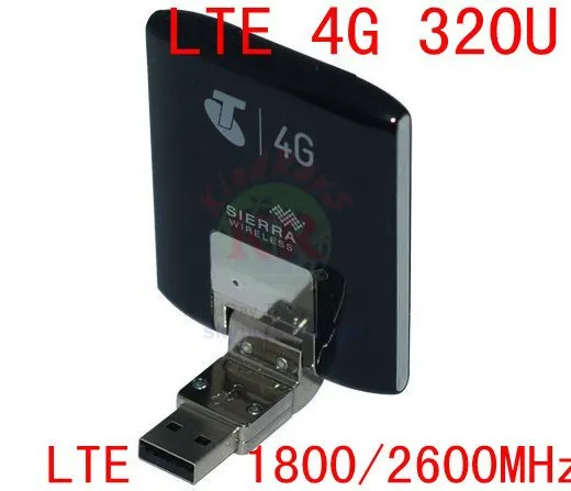 Бывший в употреблении разблокированный 4g usb модем Aircard Sierra 320U 4G со склада 100 Мбит/с