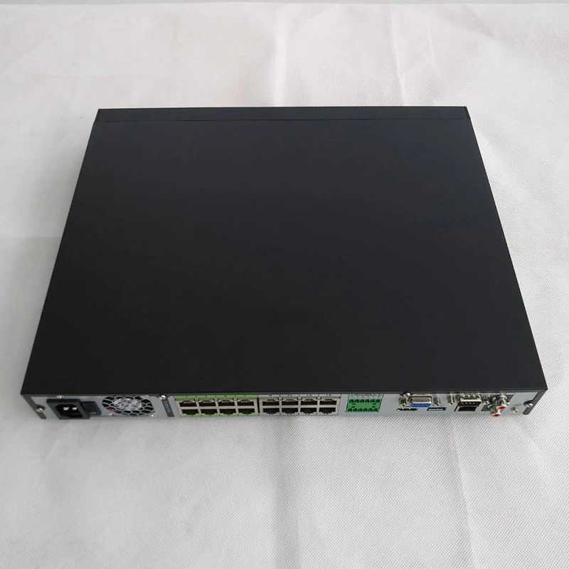 Камера Dahua NVR камера 8 Мп 16PoE портов 1 PoE с поддержкой 800 м для подсчета веса до 12