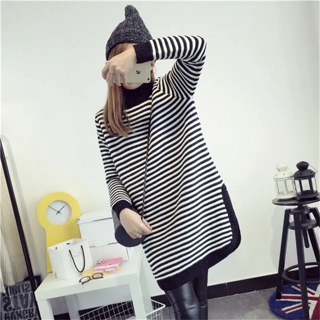 

women turtleneck neck paillette sweater long sweater design outerwear