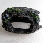 Полимерный орнамент для аквариума, искусственный бочонок, украшение для аквариума, укрытие для рыб, пещера с рыбами, имитация гнезда для креветок, пещера, укрытие