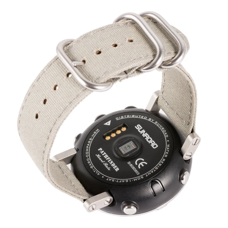 SUNROAD мужские цифровые часы пульсометр альтиметр барометр Clcoks Reloj Hombre 5ATM