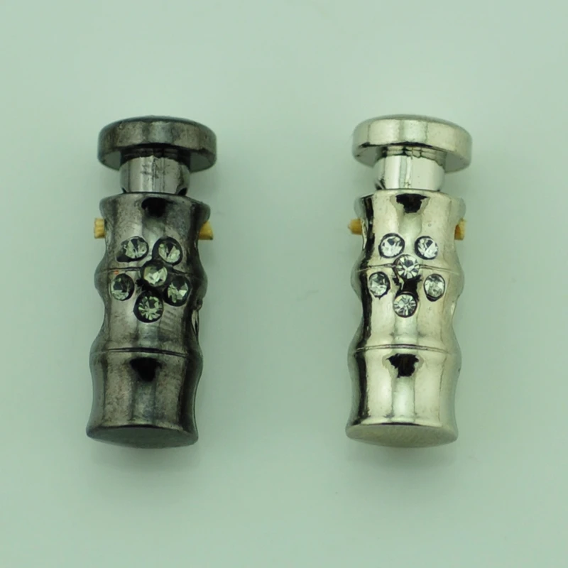 2 шт./лот шубы металлические пробки Швейные аксессуары для поделок шитья шнурок