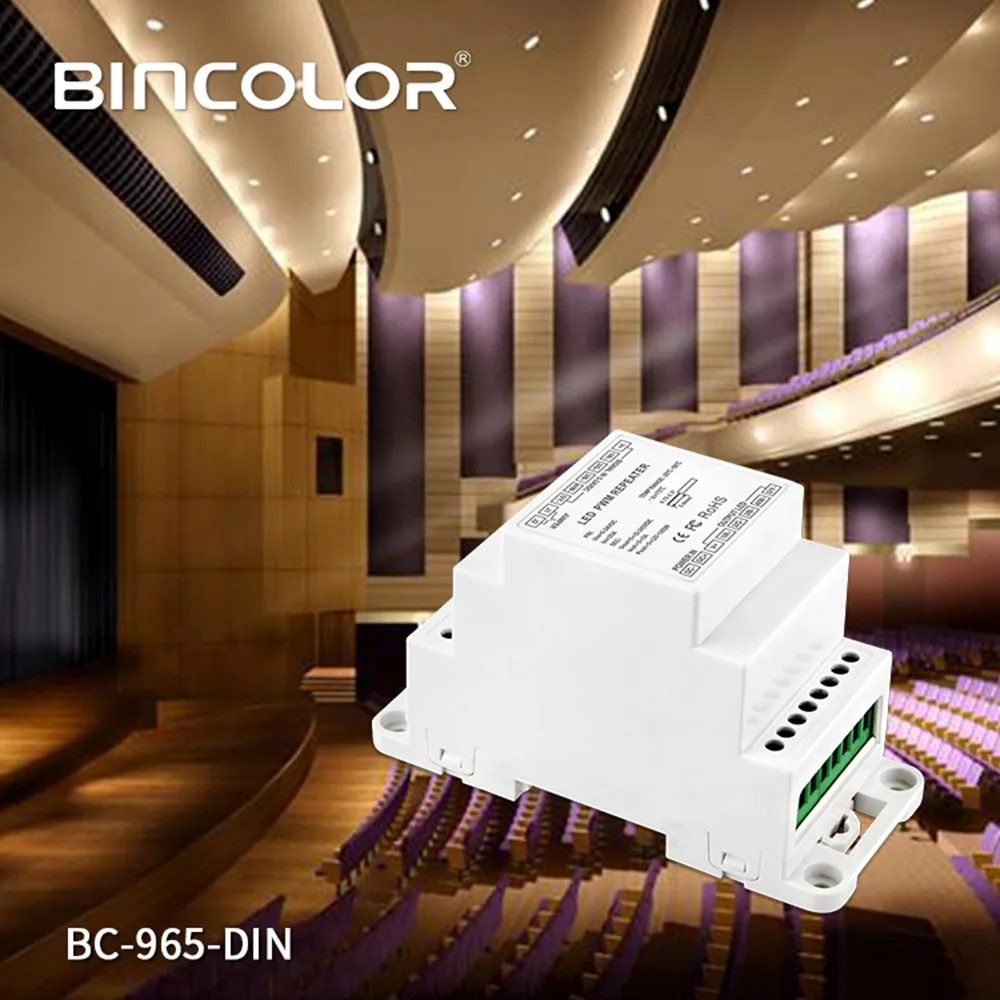 BC 965 DIN Rail 5CH LED усилитель мощности|Контролеры RGB| |