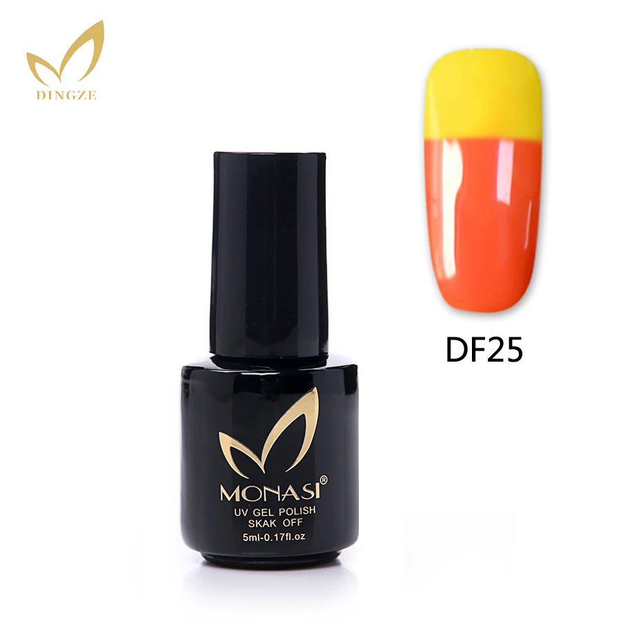 Новое поступление Гель лак для ногтей MONASI с изменением цвета при температуре
