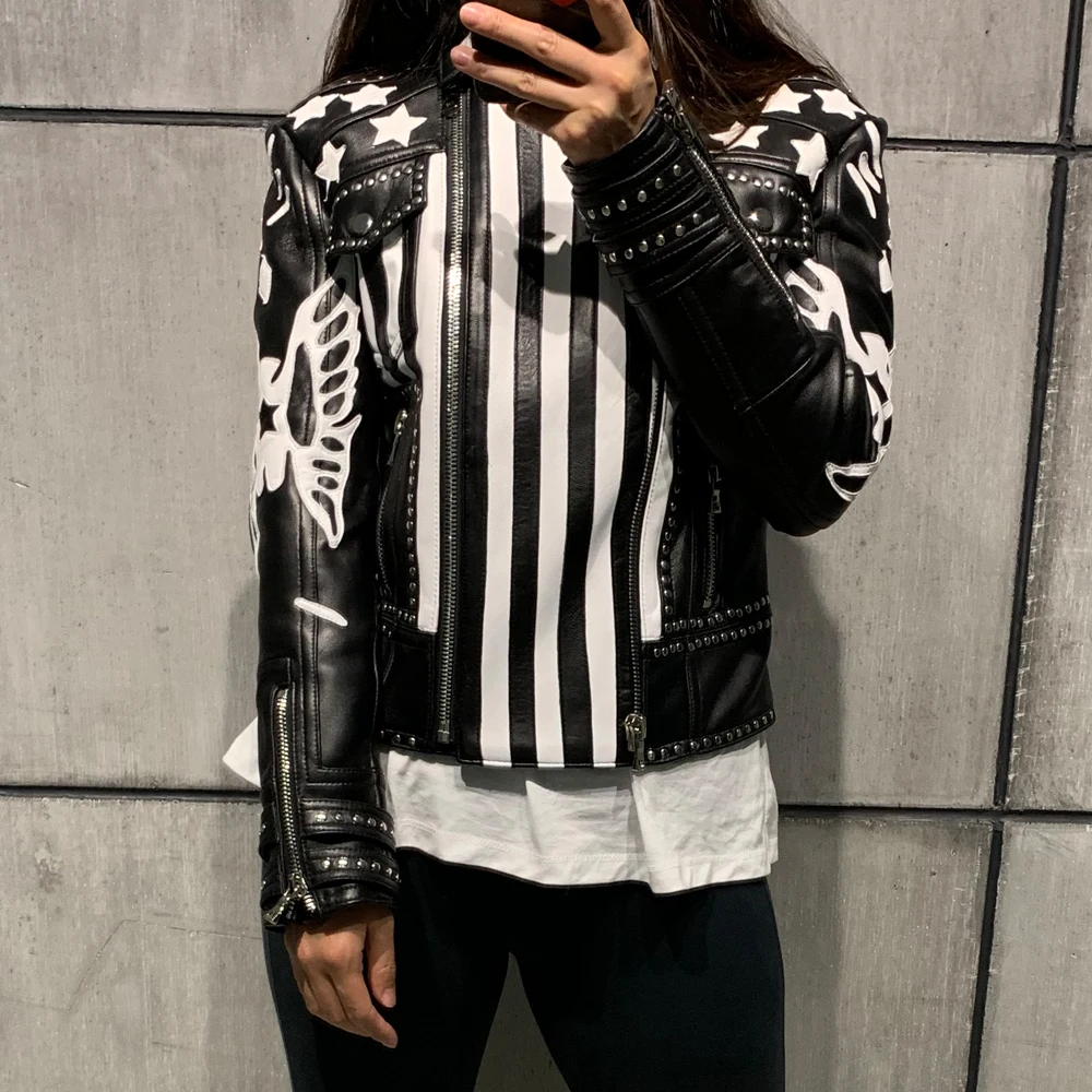 Женская куртка из натуральной овчины кожи | одежда