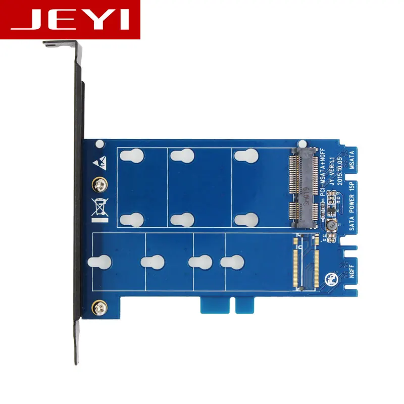 JEYI SK1 Настольный mSATA SATA мини к SATA3 адаптер SSD плата расширения mini Плата Быстрая
