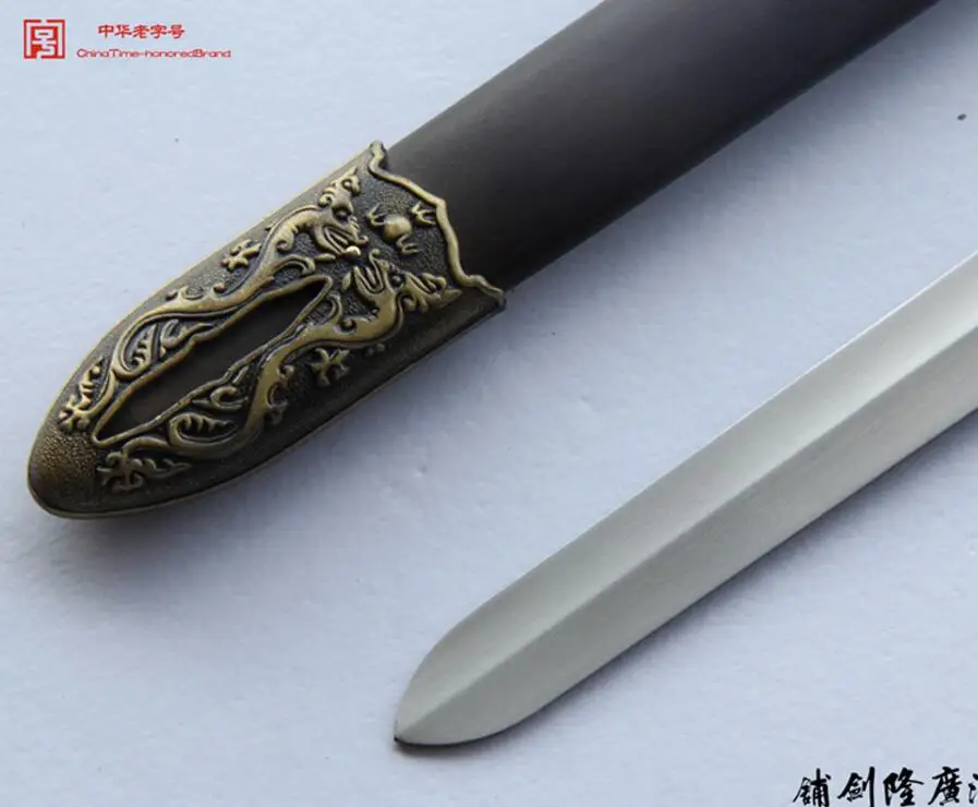 Высококачественный Китайский Меч WUSHU TAI CHI JIAN лезвие из нержавеющей стали @ 2085|blade