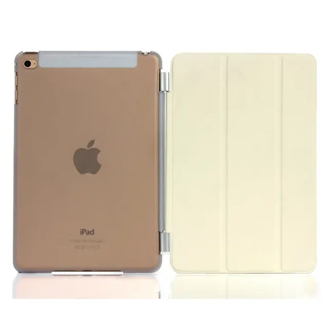 RYGOU для Apple iPad mini 4 искусственная кожа магнитный передний умный чехол + кристально