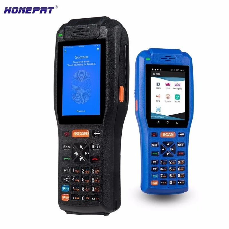IP65 pos система с сенсорным экраном Встроенный сканер и 2 дюймовый принтер