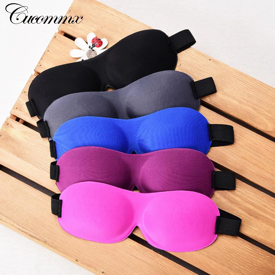 1 шт. 3D маска для сна черная повязка на глаза Sleeping MSK28|eye shade|sleeping eye masksleep mask |