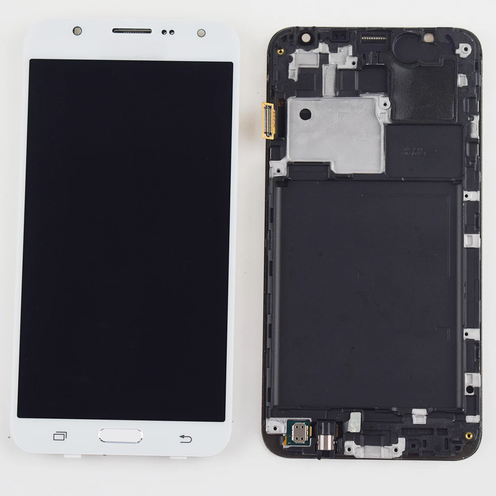 

For Samsung Galaxy J7 2015 Display Touch Screen Digitizer Assembly Frame For Samsung J700 LCD Display J700F J700M J700H J700FN