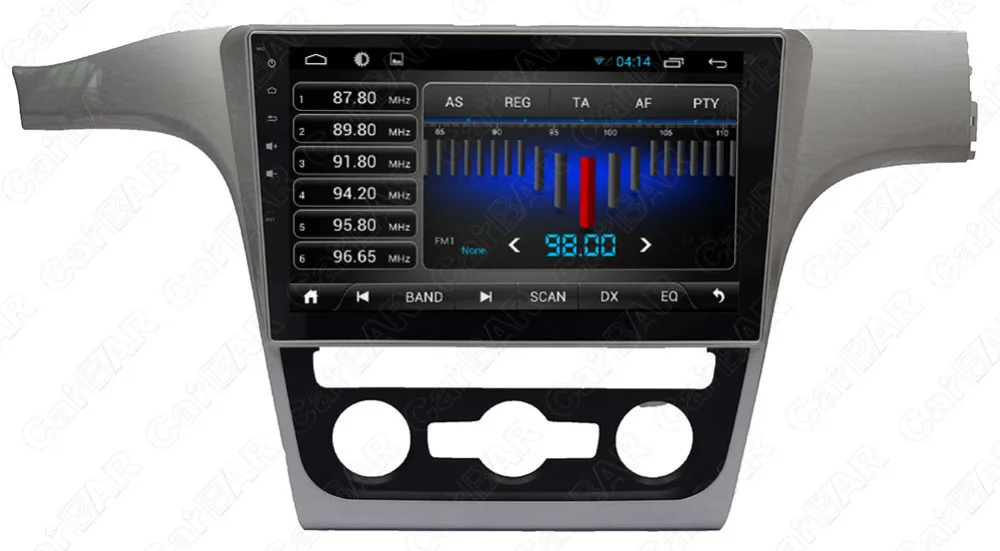 10 1 &quotAndroid 8 0 автомобильный DVD GPS плеер для VW Passat 2014 автомобильное радио аудио 1024*600