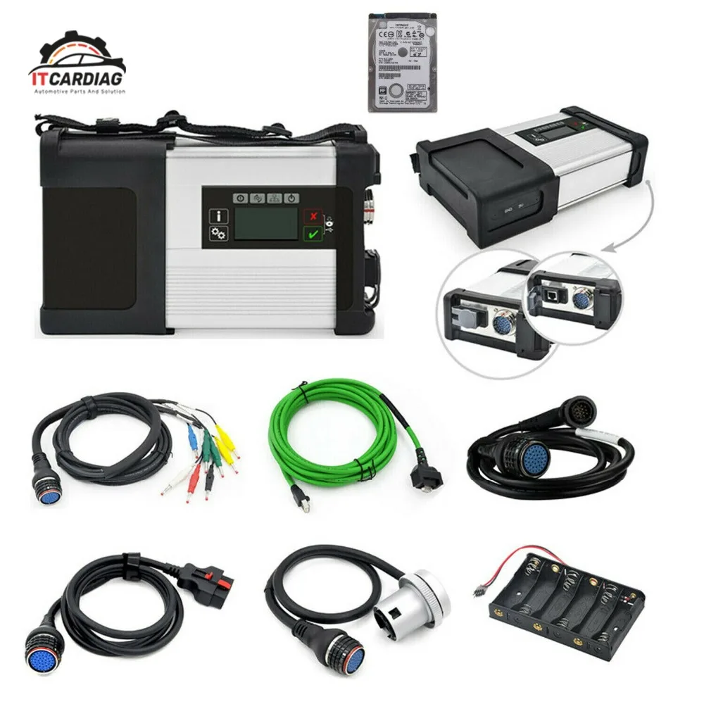 

MB Star SD Connect C5 XENTRY Diagnostic WIFI for Benz Multi-Language With V2019.12 320GB HDD Full Software Technical Support