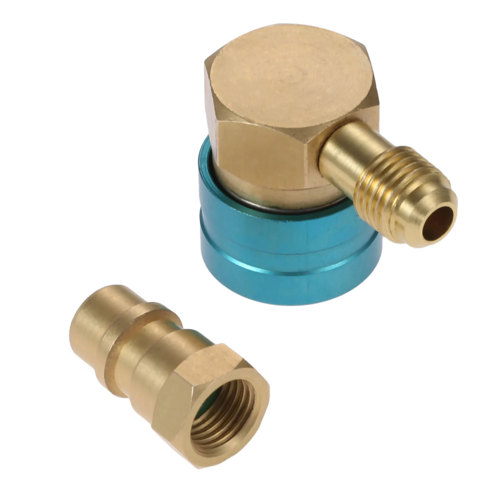 Yetaha низкая сторона R1234yf быстрая муфта 14 мм Женский x 1/4 ''SAE мужской R12 к R134a