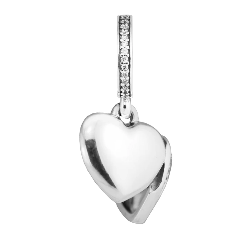 Подходят для браслетов Pandora с шармами бусины I Love My Mom прозрачным кубическим