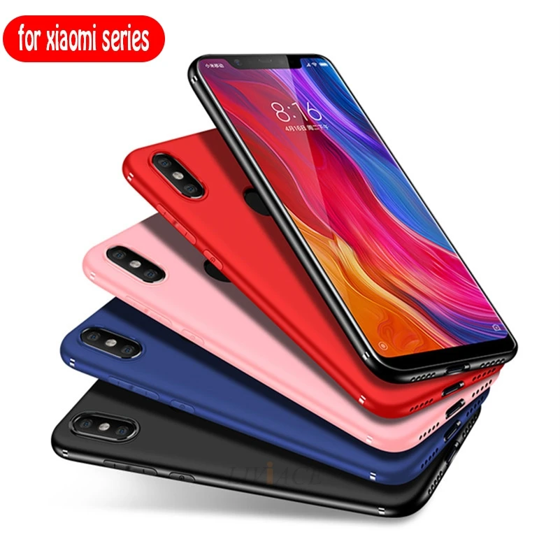 Матовый мягкий чехол из ТПУ для Xiaomi Mi 8 Lite Mi8 pro 9 SE 9T PRO задняя крышка чехлы xiaomi mi A1 A2