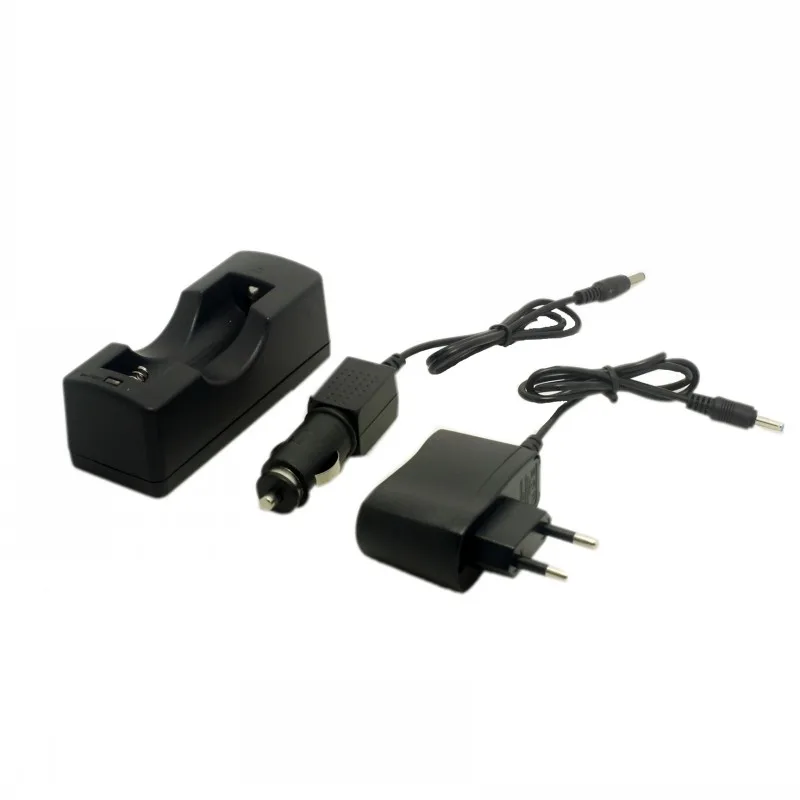 

Charger EU/US/AU/UK 18650 battery Charger with Car charger for Rechargeable 18650 Battery flashlight