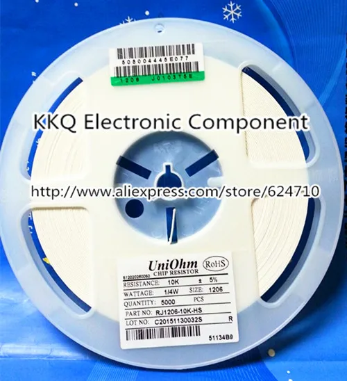 100 шт./лот 5% 1206 4.7R 47R 470R 4 7 K 47K 470K 5.1R 51R 510R 5 1 51K 510K SMD 3 2x1 6 мм | Обустройство дома